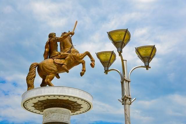 alessandro magno skopje statua 1