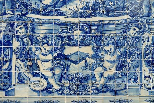 azulejos nella chiesa d Sant Ildefonso a Oporto