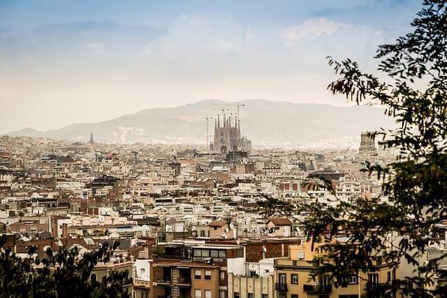 Barcellona dall'alto