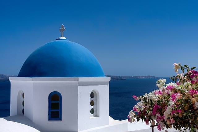 chiese tipiche santorini