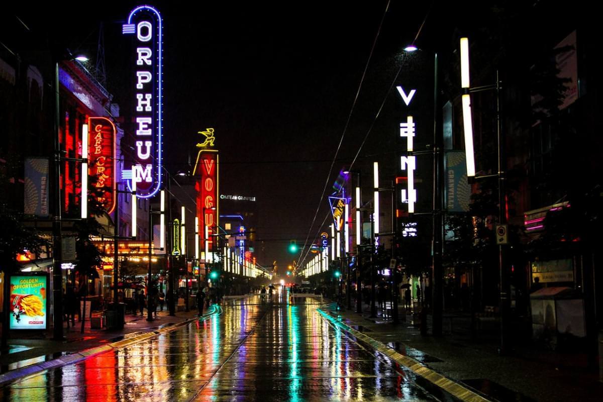 granville street vancouver canada 1