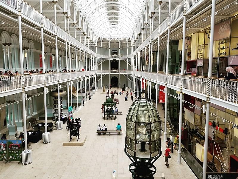 interior of the national museum of scotland 1