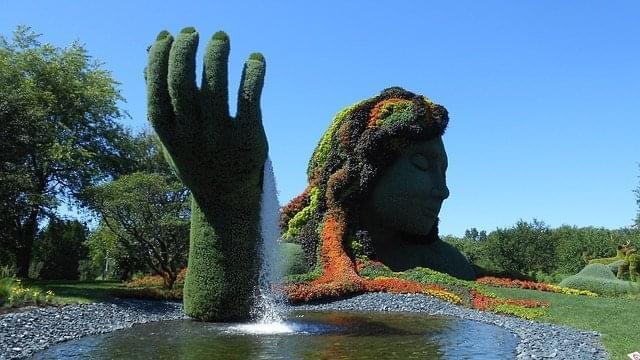 jardin botanique montreal statua natura 1