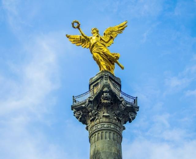 messico angelo indipendenza statua scultura