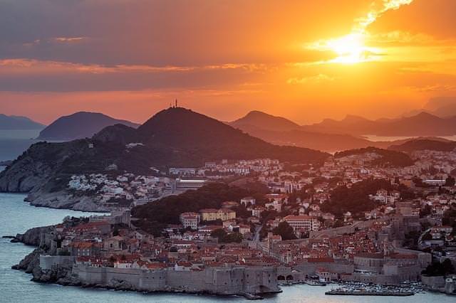 panorama monte sergio dubrovnik