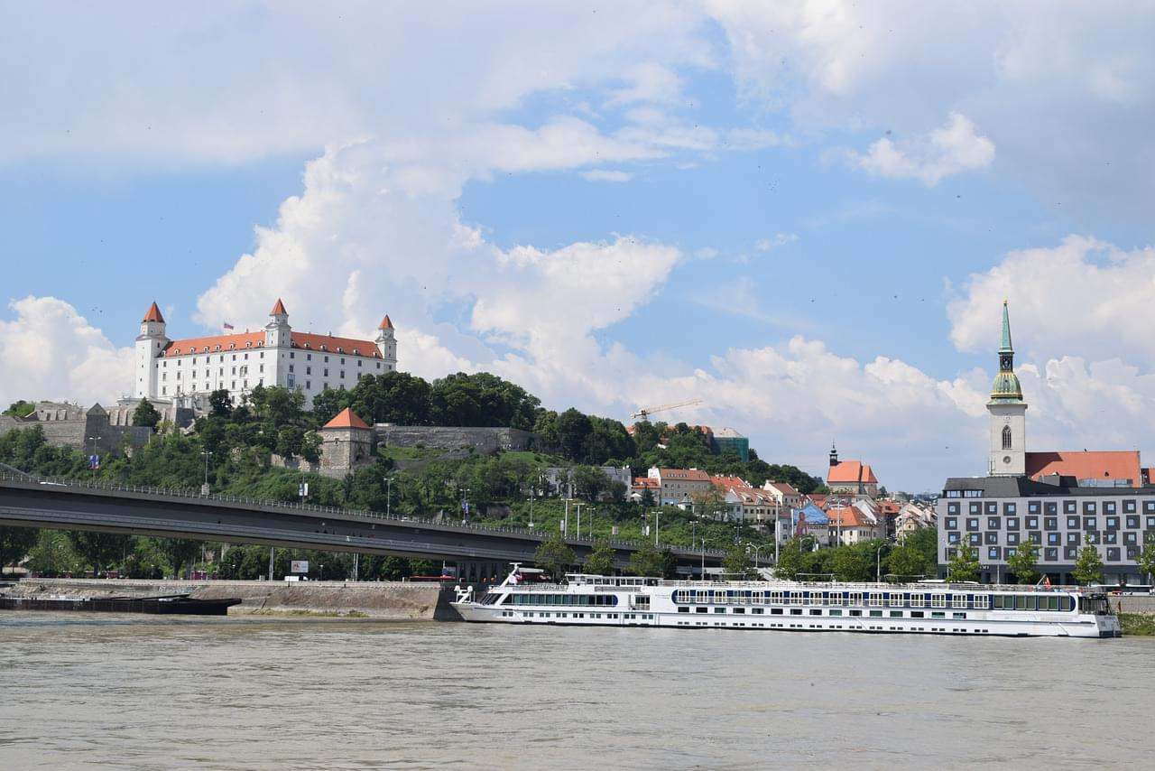 panoramica del castello danubio bratislava