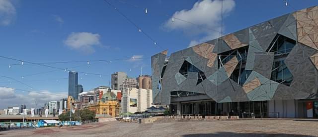 panoramica di federation square