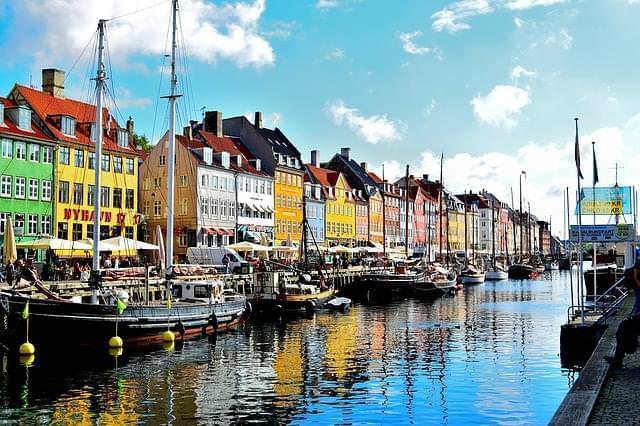 quartiere di nyhavn acqua