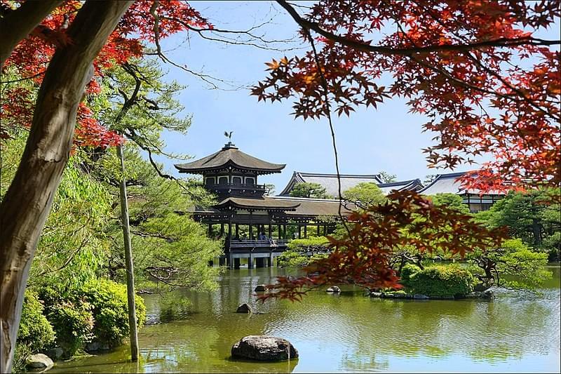 santuario heian jingu kyoto