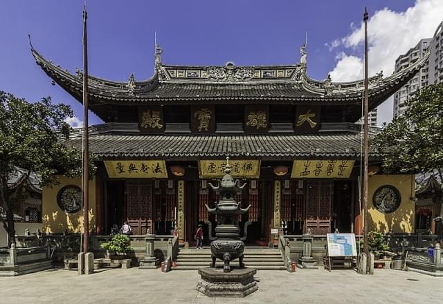 shanghai jade buddha temple