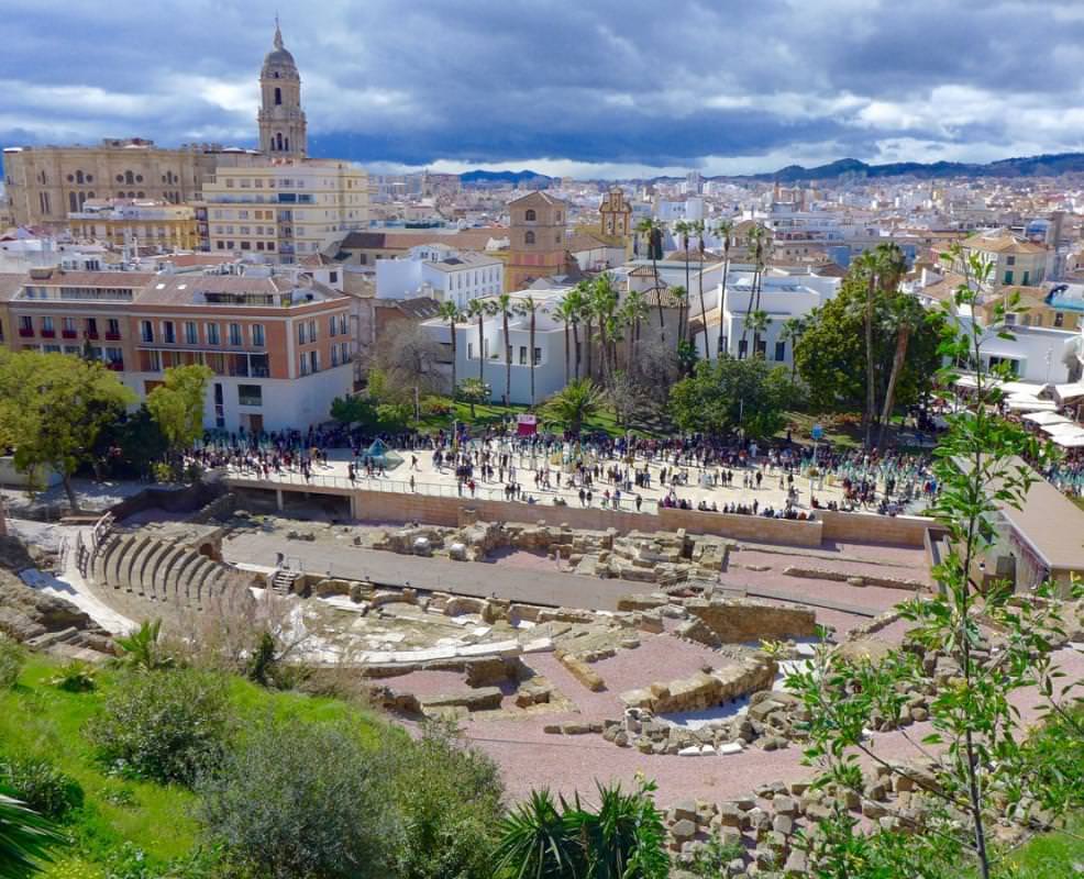 spagna malaga teatro romano 1