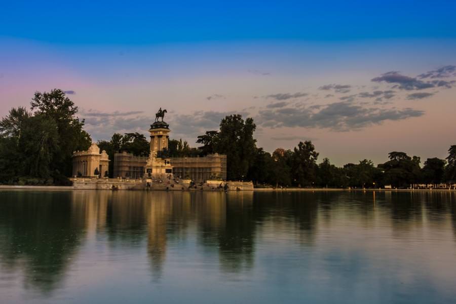 parco del retiro madrid