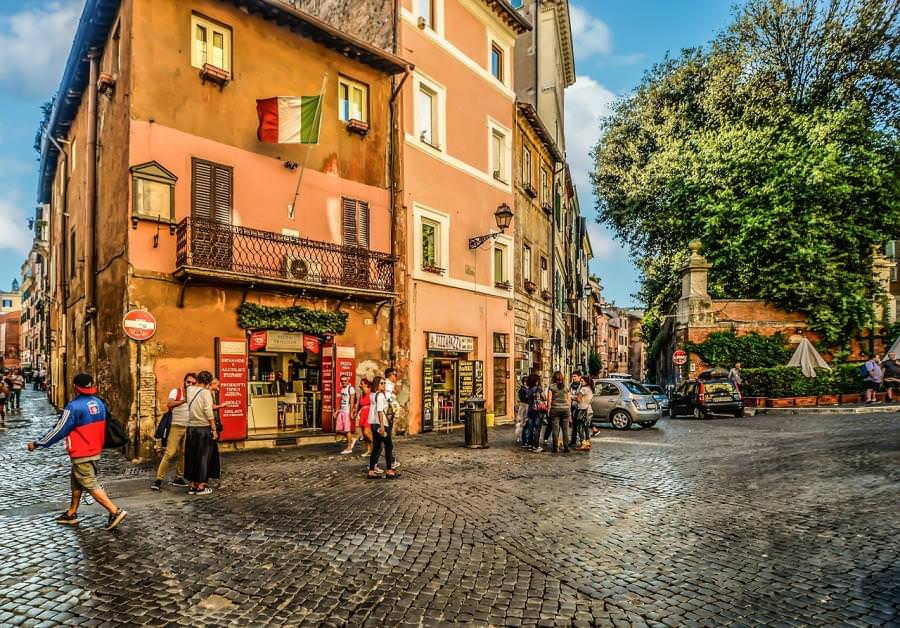 trastevere roma romano urbano