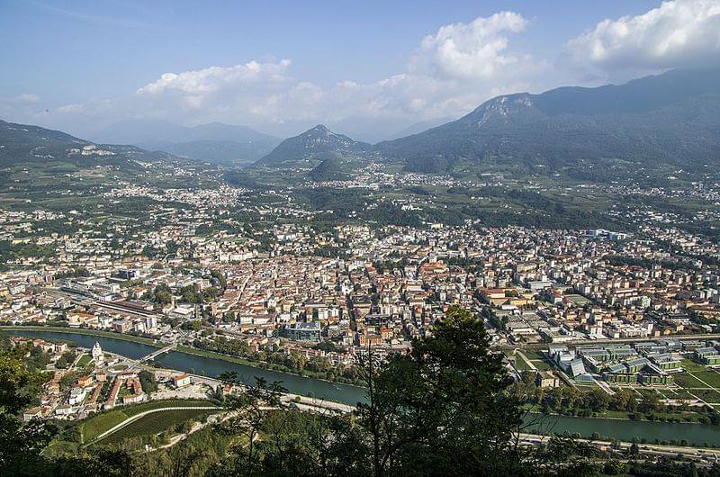 trento vista da sardagna