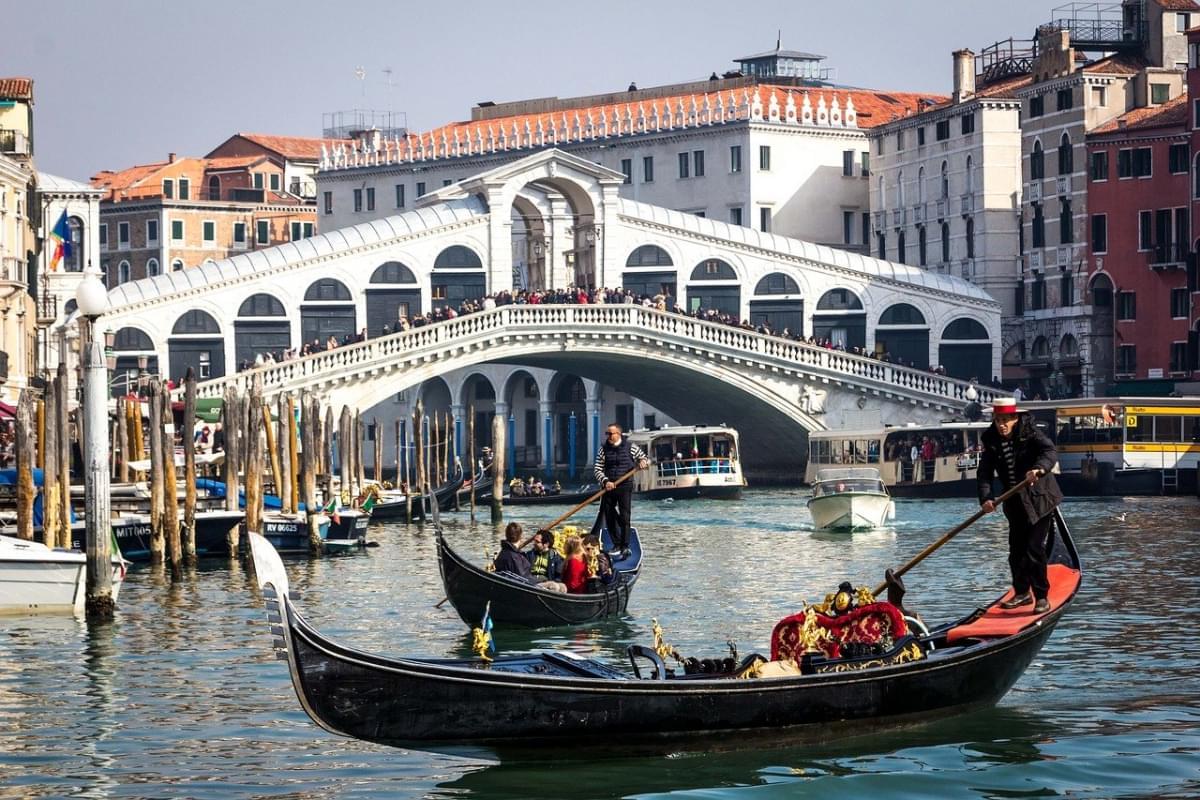 venezia rialto italia ponte