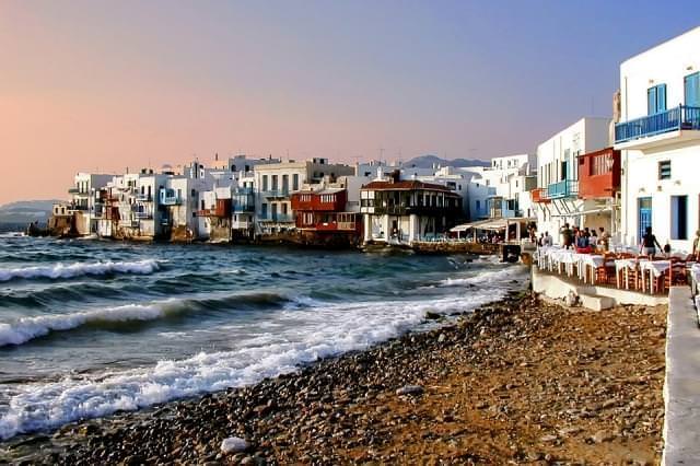 vista di little venice a mykonos